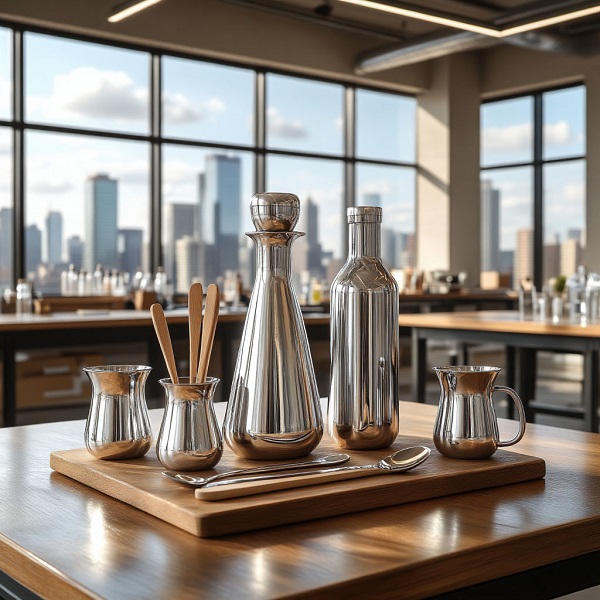 Посуда серебряная