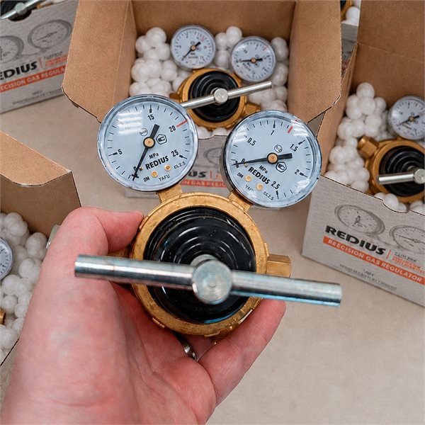 Редуктор метановый двухкорпусной БМД-5 (исп. 03) ГОСТ 13861-89